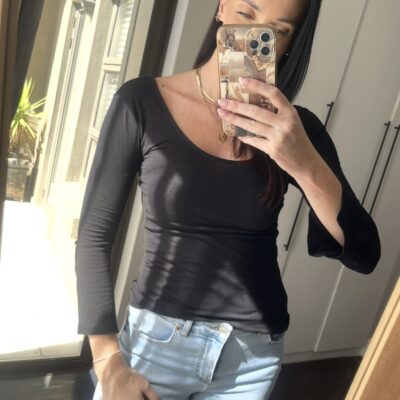 Black Guess Top (XS)
