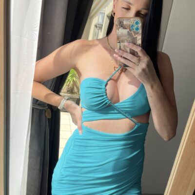 Blue Cut Out Dress (8)