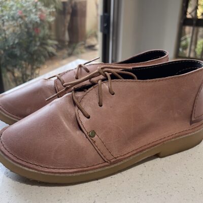 Pink Leather Shoe (size 3)
