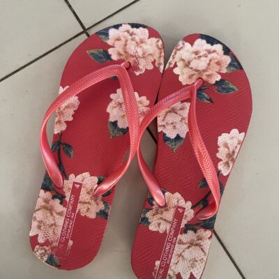 Red and Flowers Slop (4)