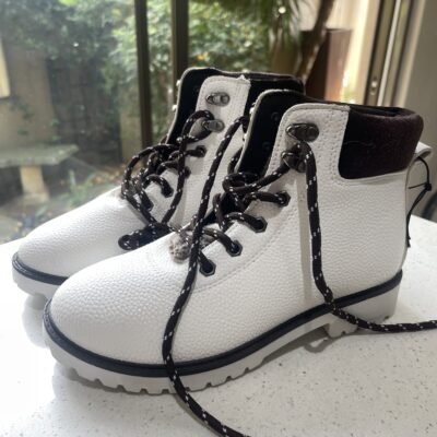 White Boots (Size 3)